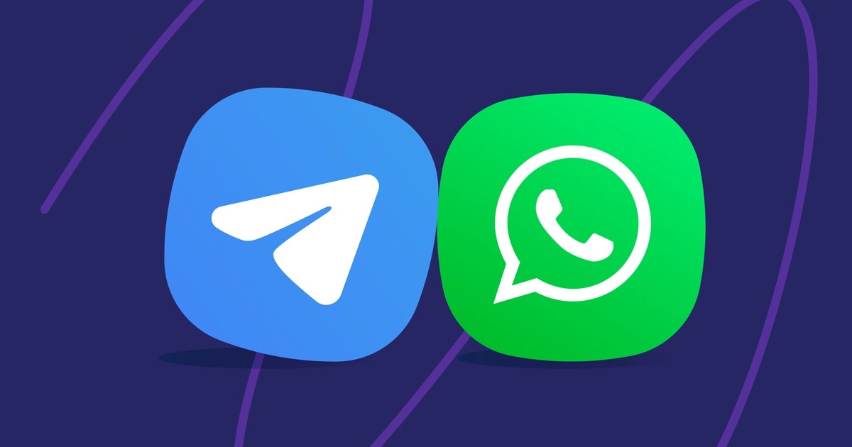 WhatsApp y Telegram se unen en su nueva actualización