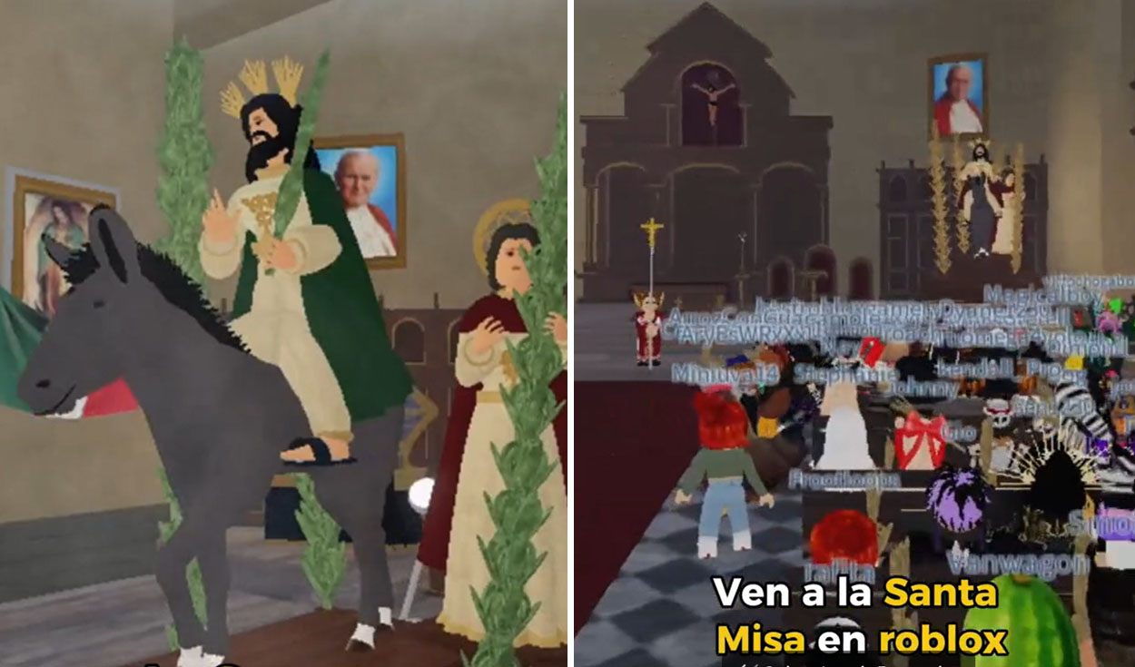 La innovadora celebración de la Semana Santa en Roblox