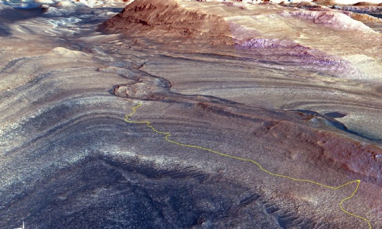 El Rover Curiosity de la NASA descubre evidencia de antiguos ríos en Marte