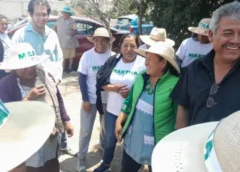 Fortalece Martha Espinoza diálogo con Ejidatarios de Santa Ana Acozautla