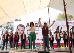 Asegura Mariela Gutiérrez que Candidatos de Morena Llegarán Fuertes y Unidos el 2 de Junio